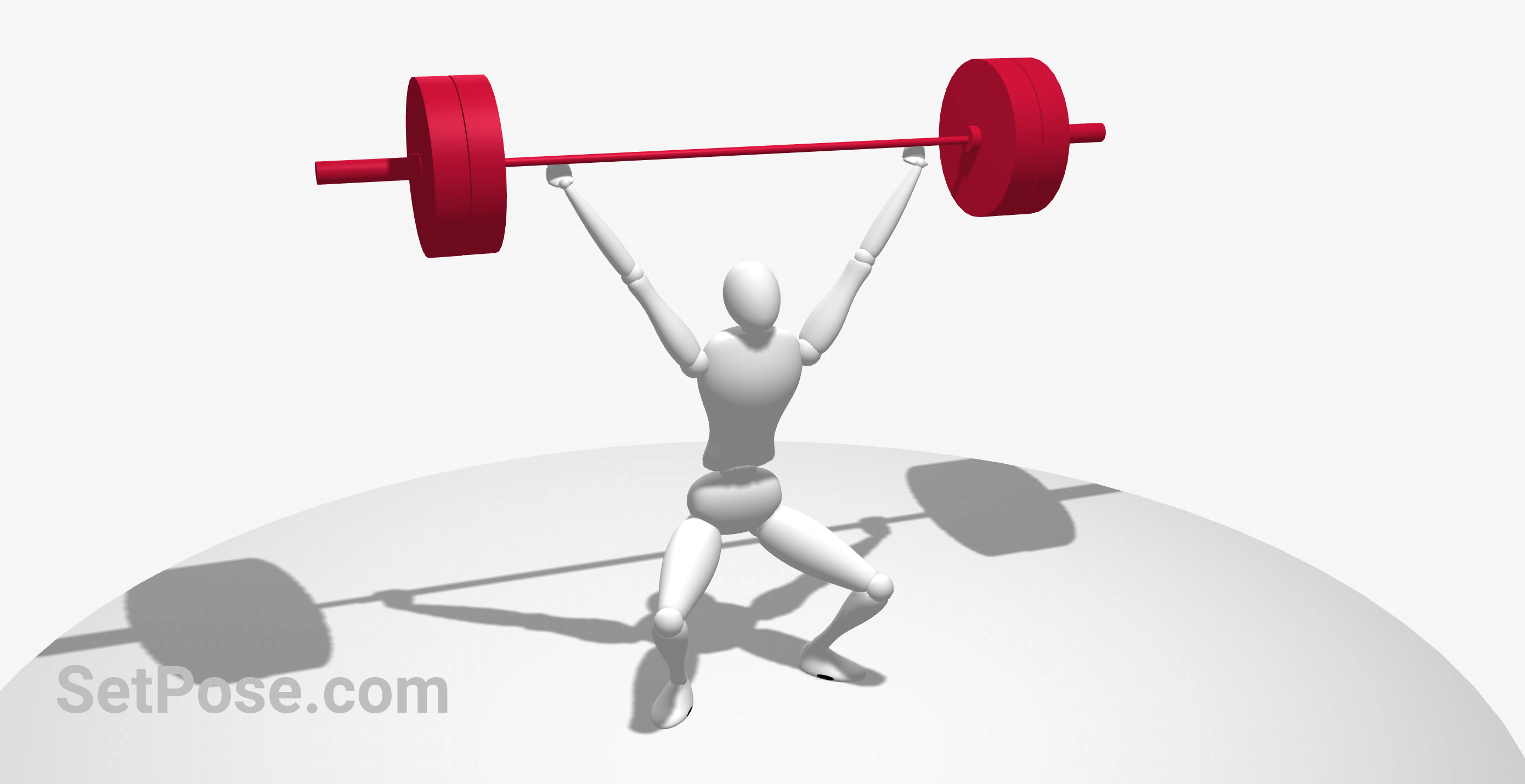 Snatch action pose reference image